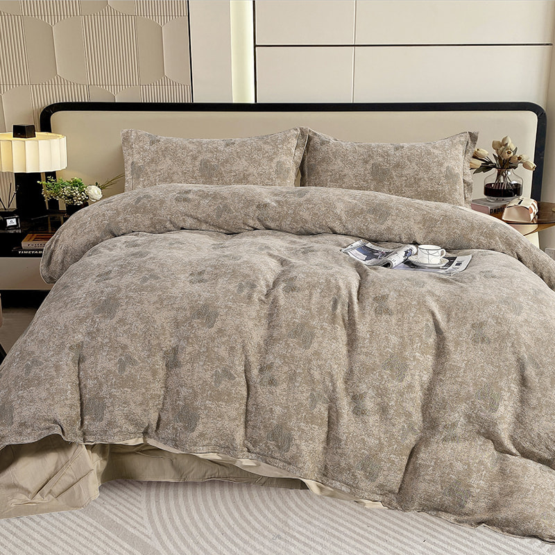 Tencel Jacquard 침대 시트 세트